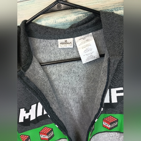 Minecraft zip up hoodie - Picture 3 of 4